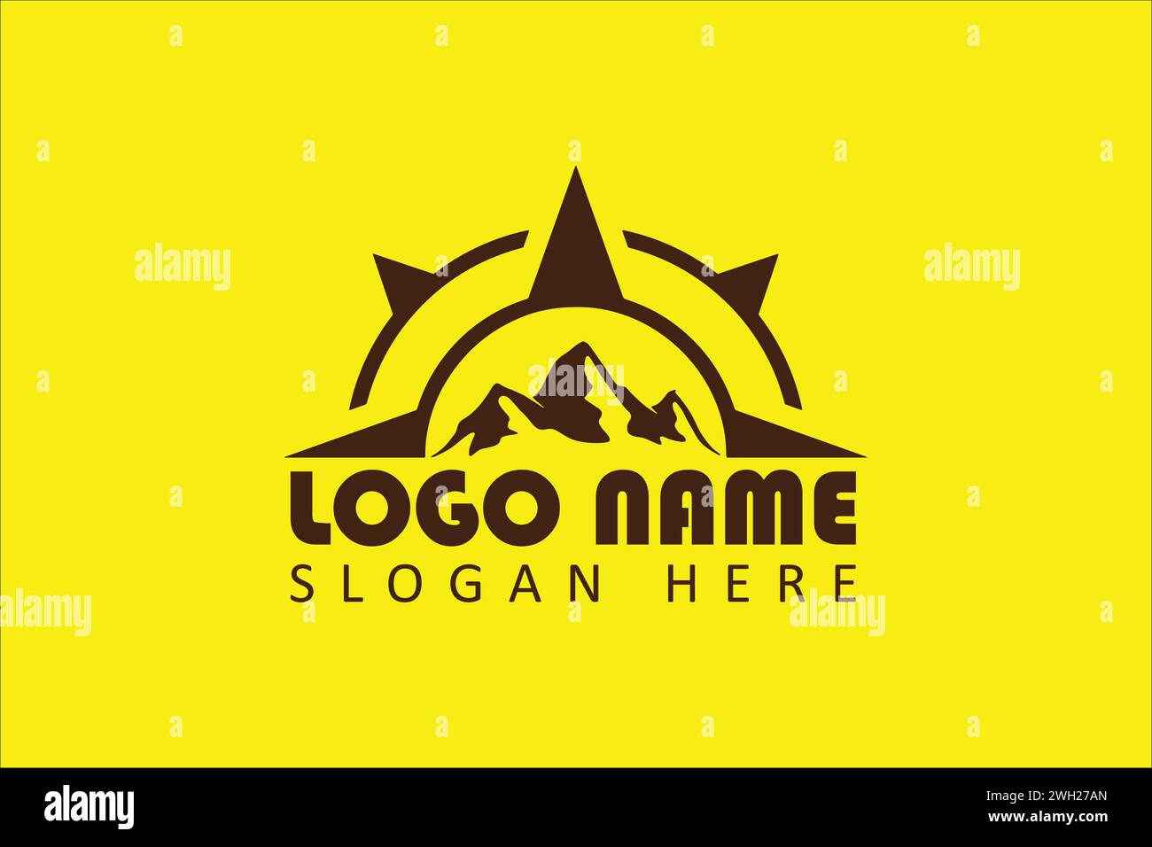 LOGO dell'agenzia di viaggi Illustrazione Vettoriale