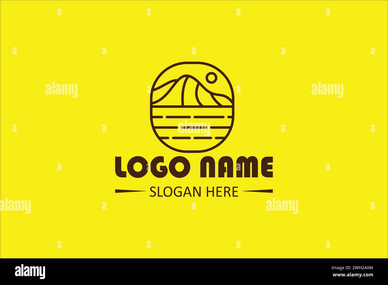 LOGO dell'agenzia di viaggi Illustrazione Vettoriale