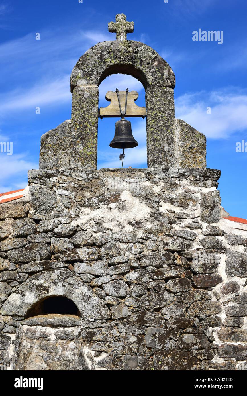 Pinilla de Fermoselle, Eremo di San Miguel. Parco naturale di Arribes del Duero, Sayago, provincia di Zamora, Castilla y Leon, Spagna. Foto Stock