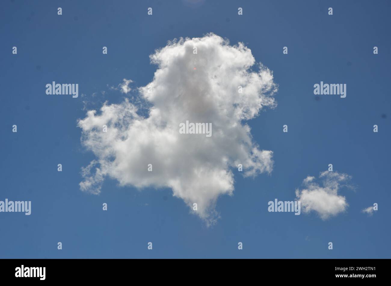 foto meteo nebbiose al lunare Foto Stock