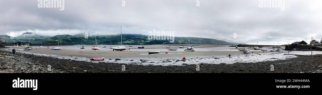 barmouth Gwynedd, Galles Foto Stock