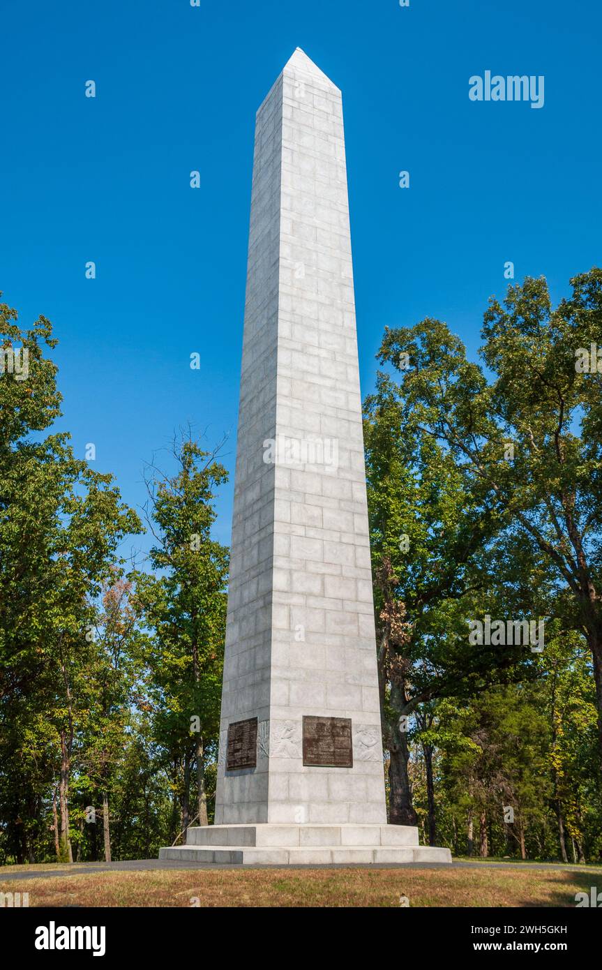 Kings Mountain National Military Park, South Carolina, Stati Uniti Foto Stock