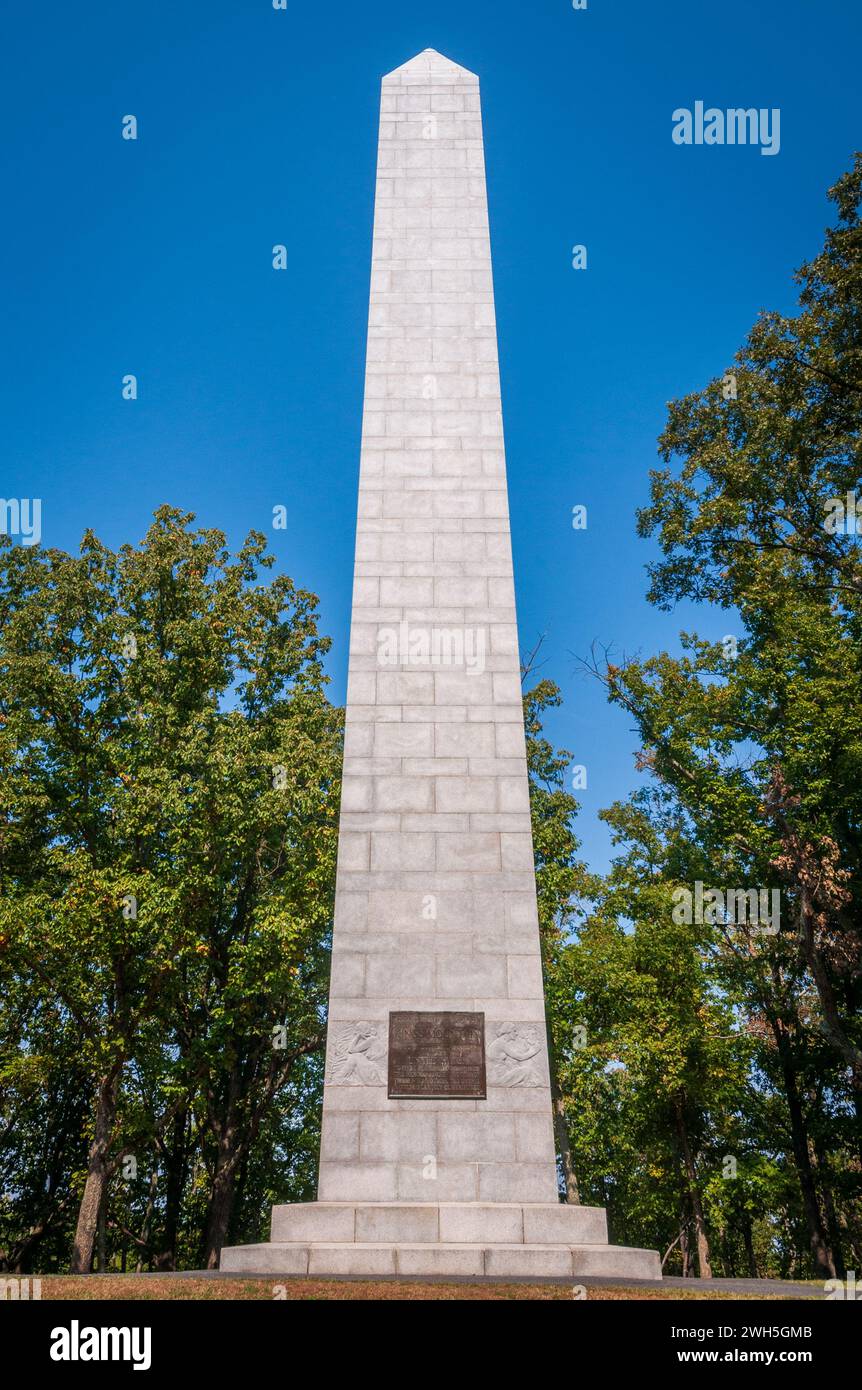 Kings Mountain National Military Park, South Carolina, Stati Uniti Foto Stock