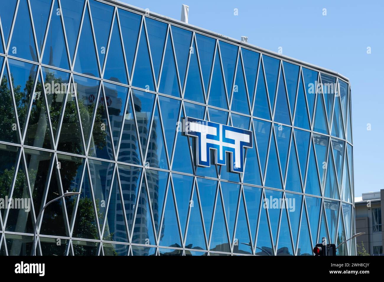 Auckland, nuova Zelanda - 30 gennaio 2024: T + T (Tonkin + Taylor) Ufficio di consulenza ingegneristica ad Auckland, nuova Zelanda. Foto Stock