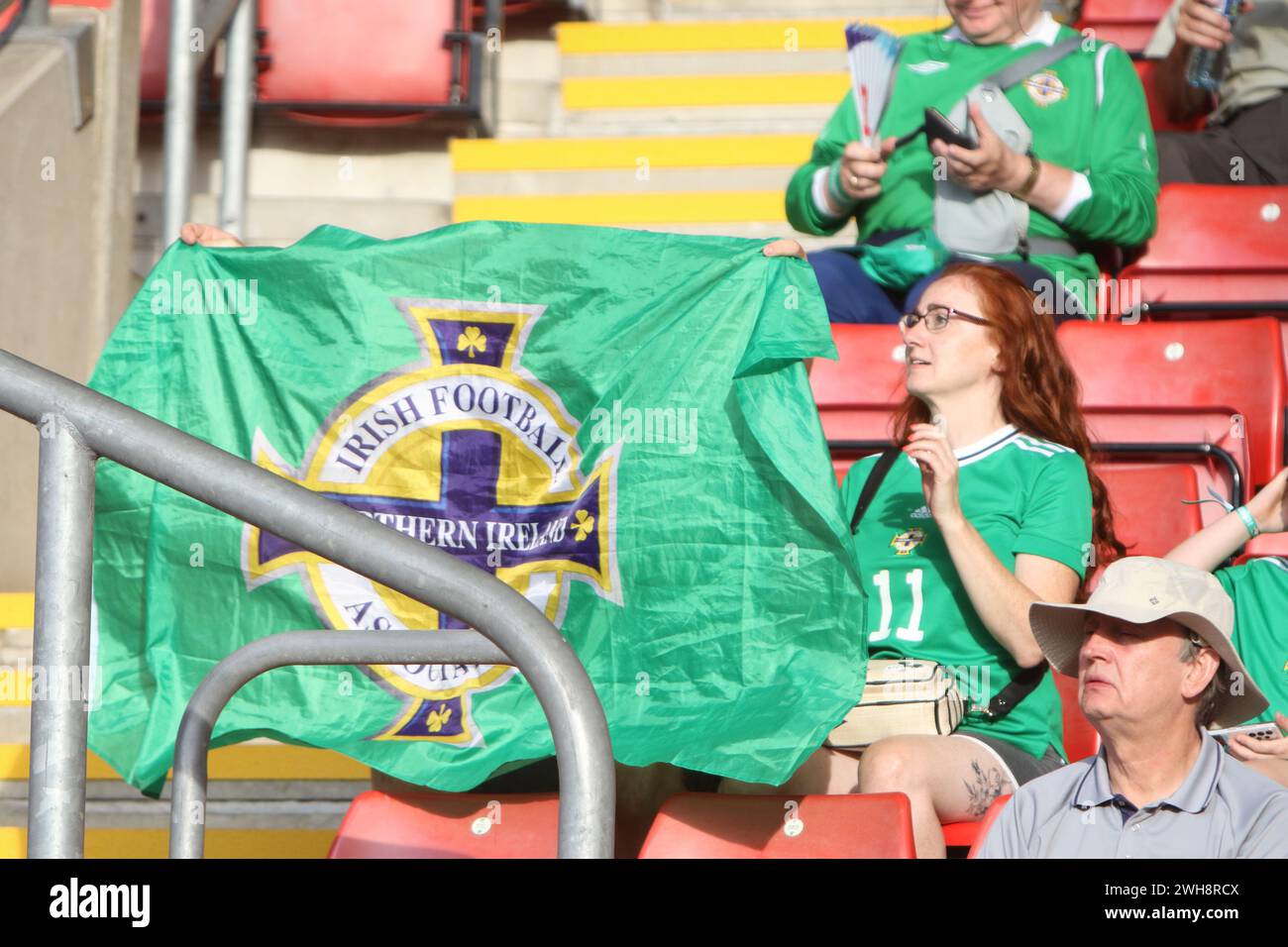 Inghilterra vs Irlanda del Nord UEFA donne Euro 15 luglio 2022 St Marys Stadium Southampton Foto Stock