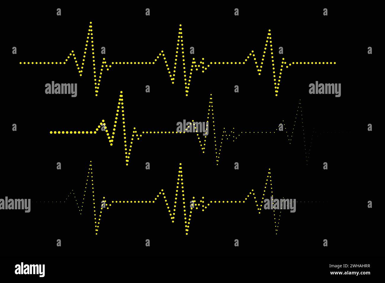 Simbolo dell'icona della linea del battito cardiaco ECG, simbolo del logo dell'ospedale relativo al polso cardiaco. Vettore. Illustrazione Vettoriale