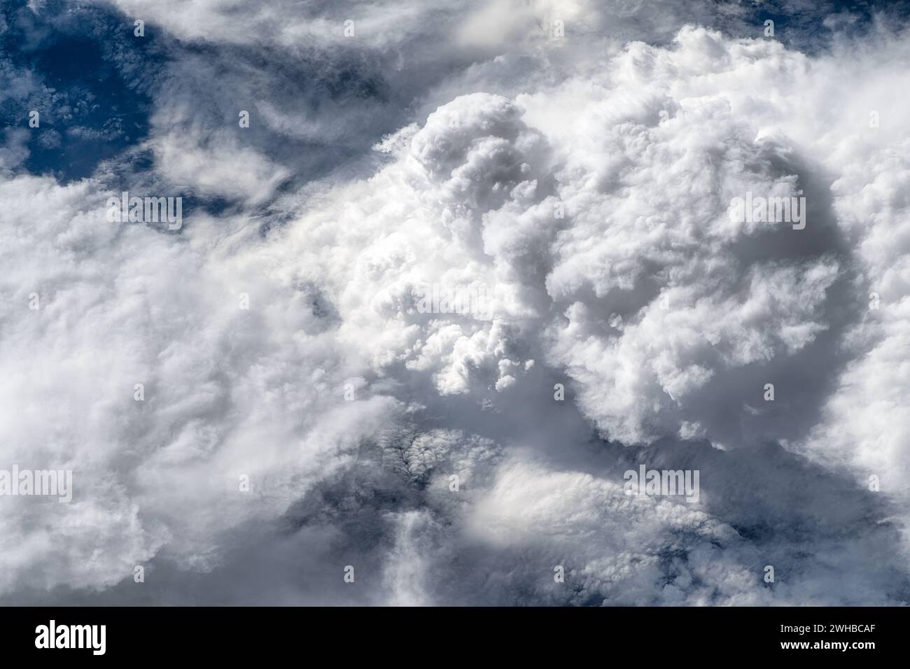 Nuvola spessa dall'alto Foto Stock