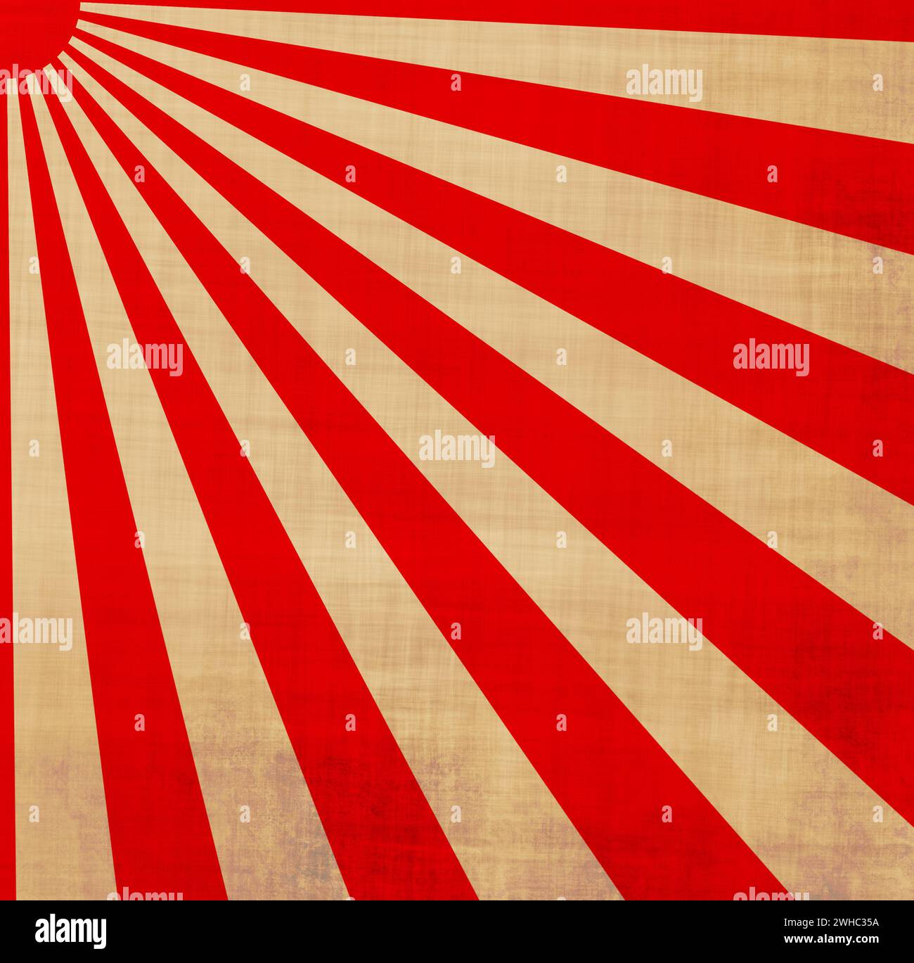 Il sole che sorge in Giappone Foto Stock