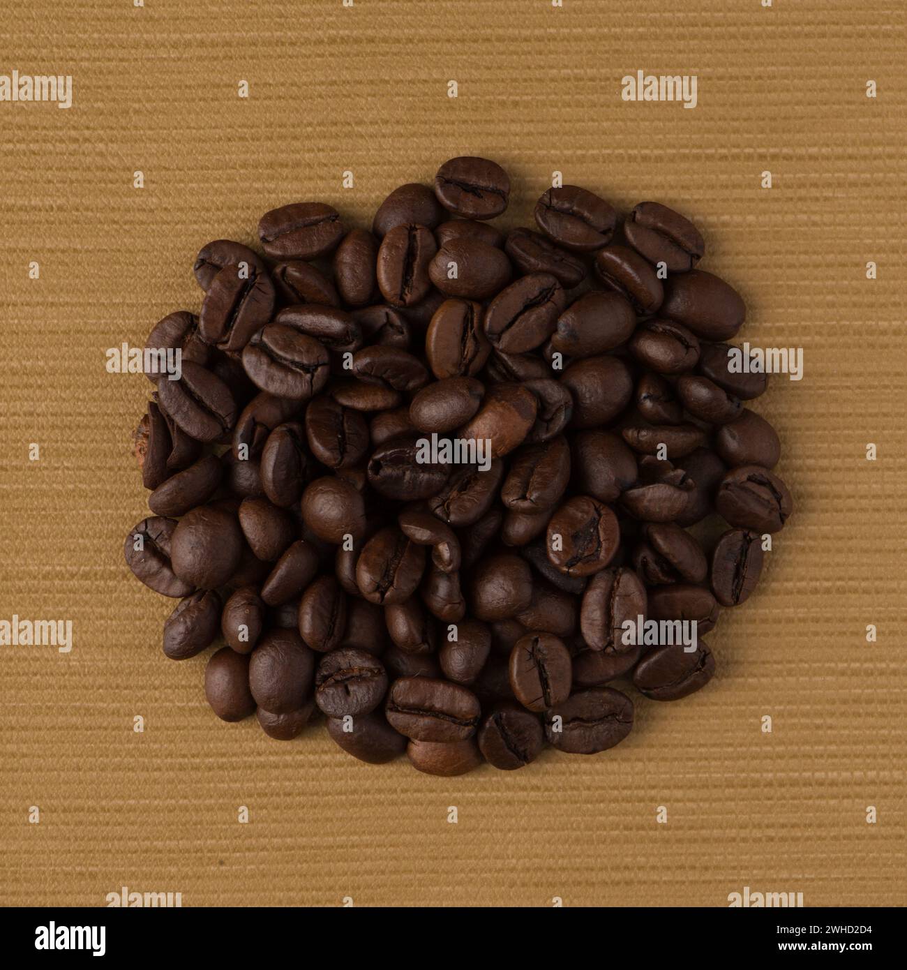 Cerchio di caffè Foto Stock