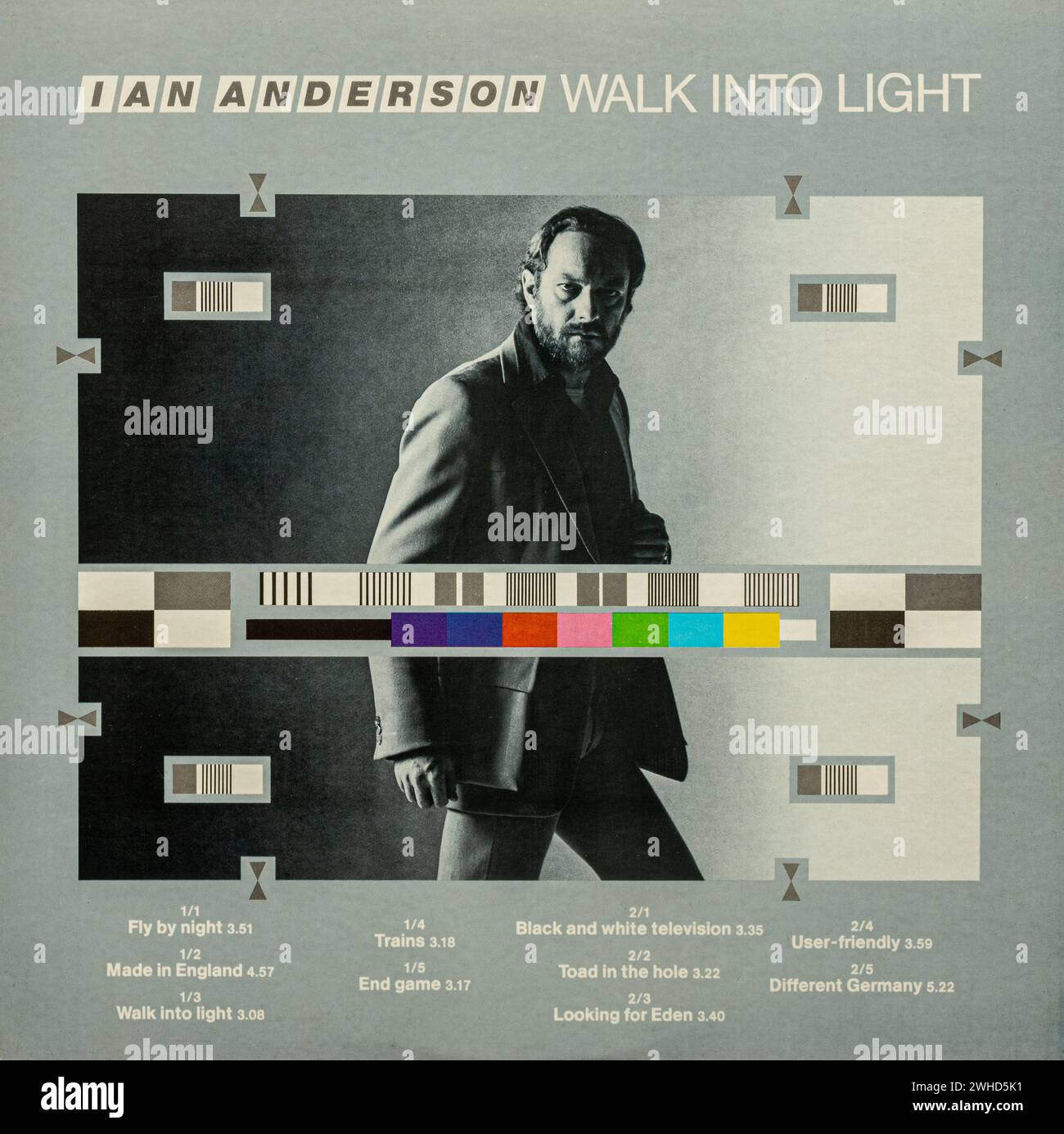 Walk into Light di Ian Anderson, copertina in vinile dell'album del frontman dei Jethro Tull Foto Stock