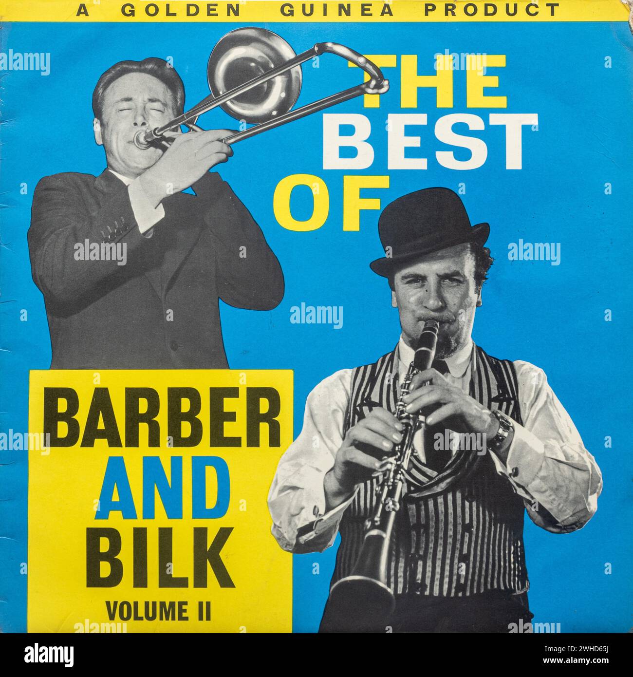 The Best of Barber and Bilk, volume II, album vinilico di Acker Bilk e The Big Chris Barber Band Foto Stock