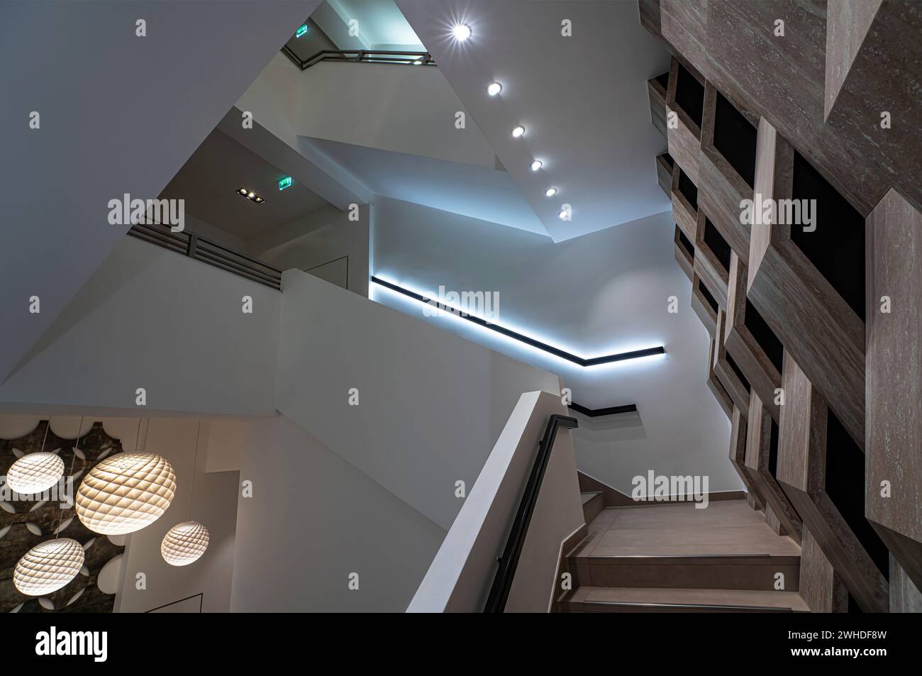 Scala, Rappolt House, Mönckebergstraße, Amburgo Foto Stock