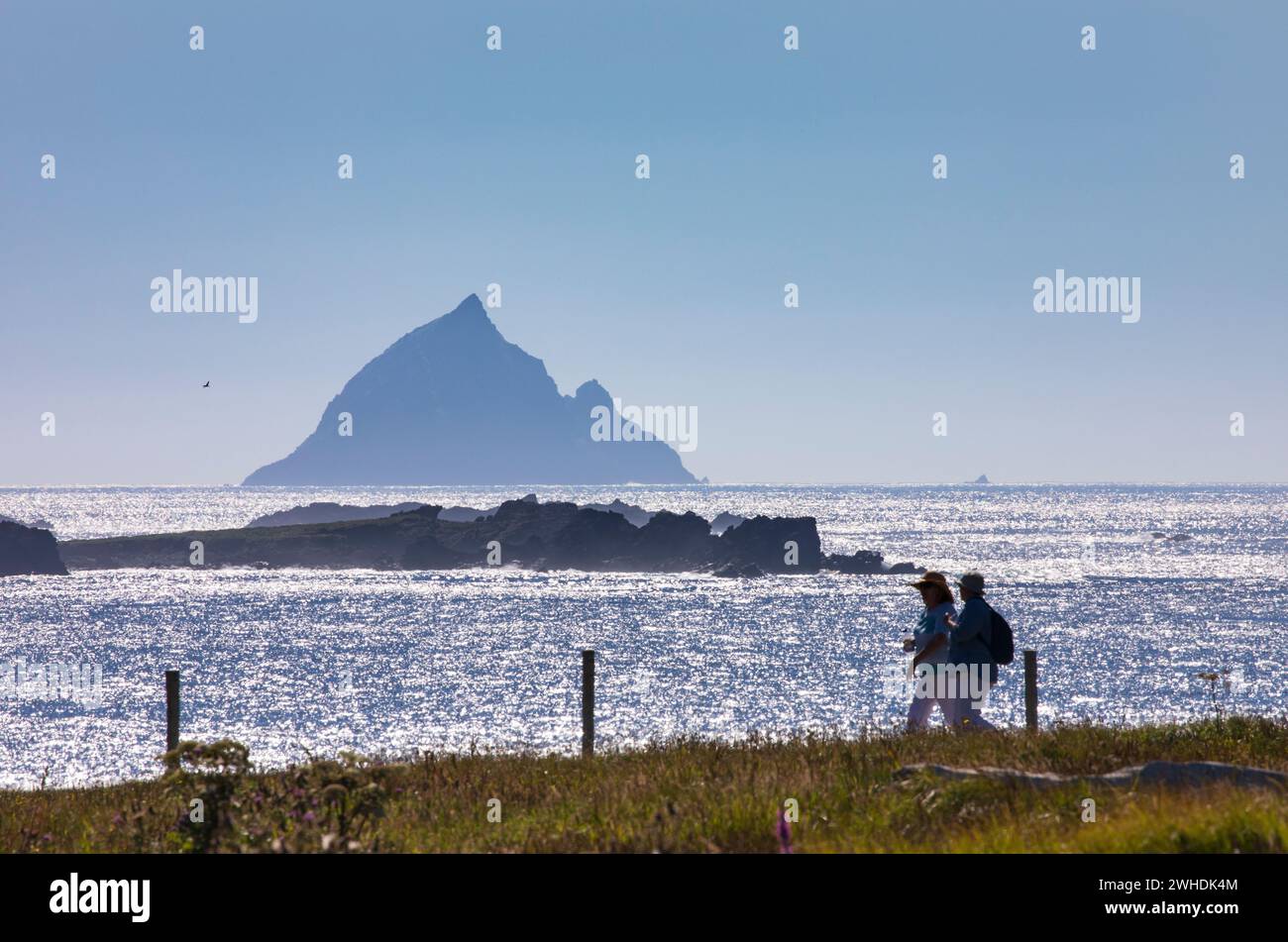 costa irlandese Foto Stock