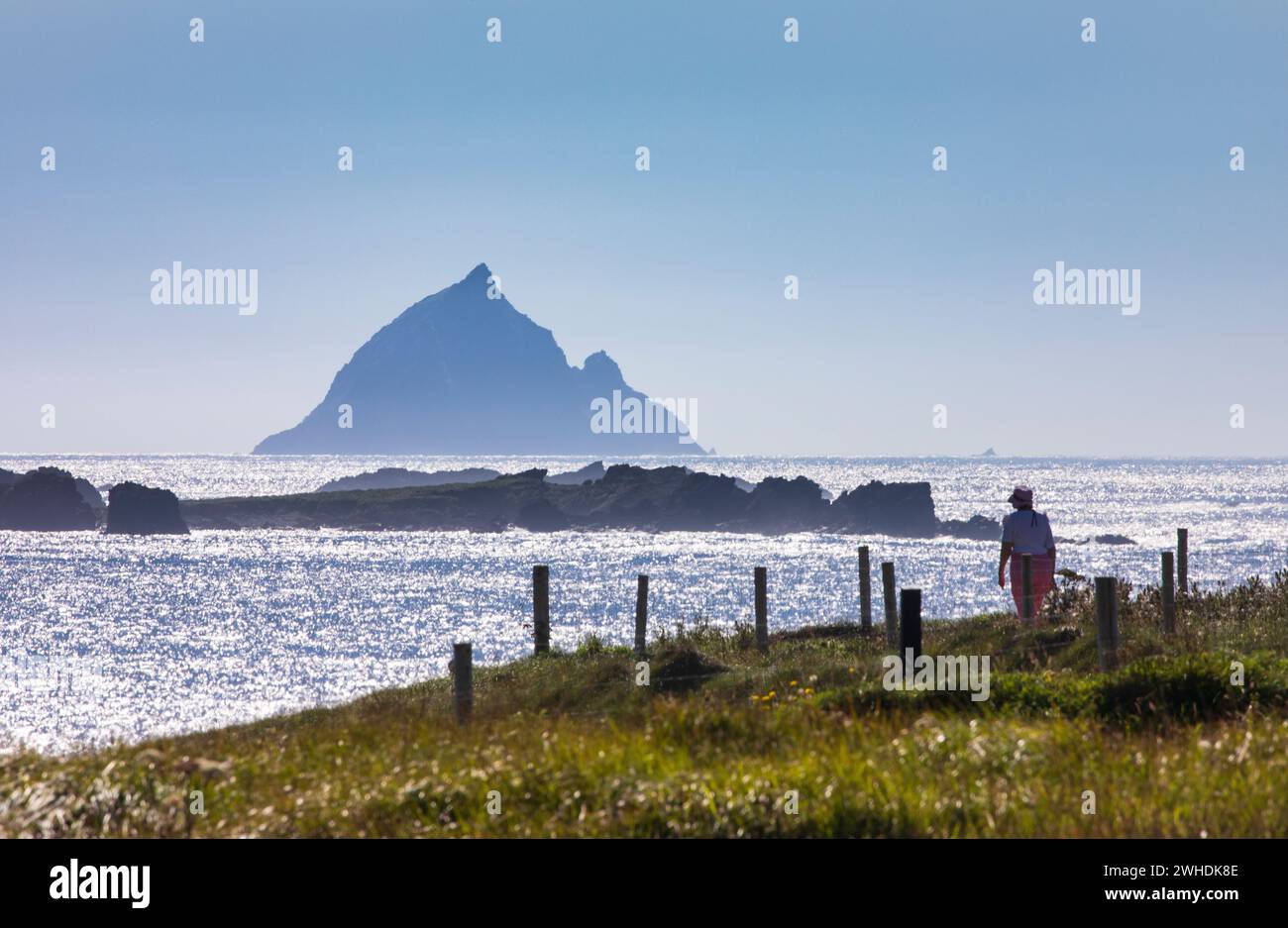 costa irlandese Foto Stock