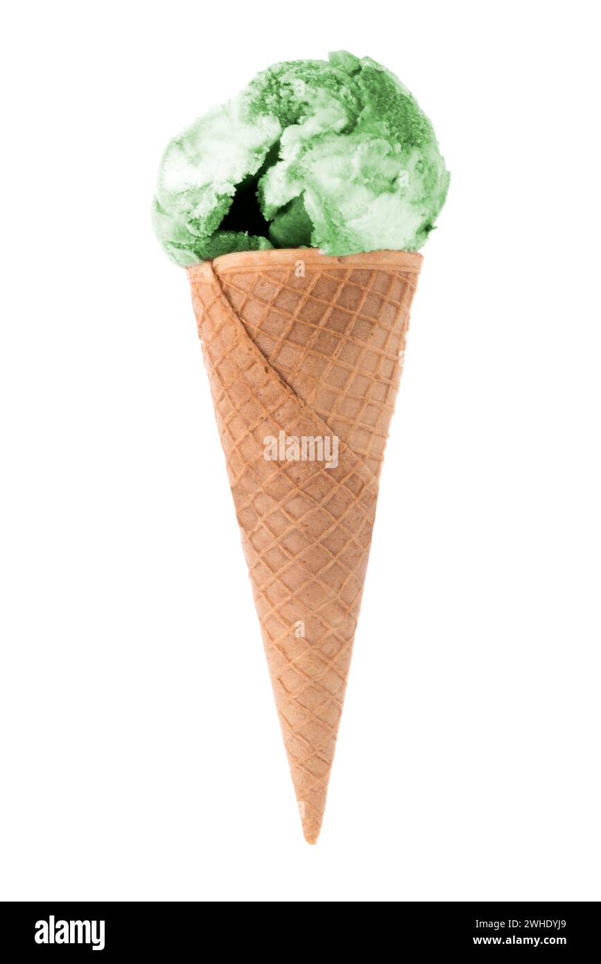 Cono di gelato Foto Stock