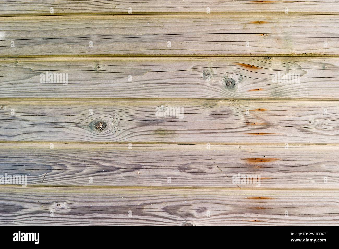 Rustico fienile weathered legno Foto Stock