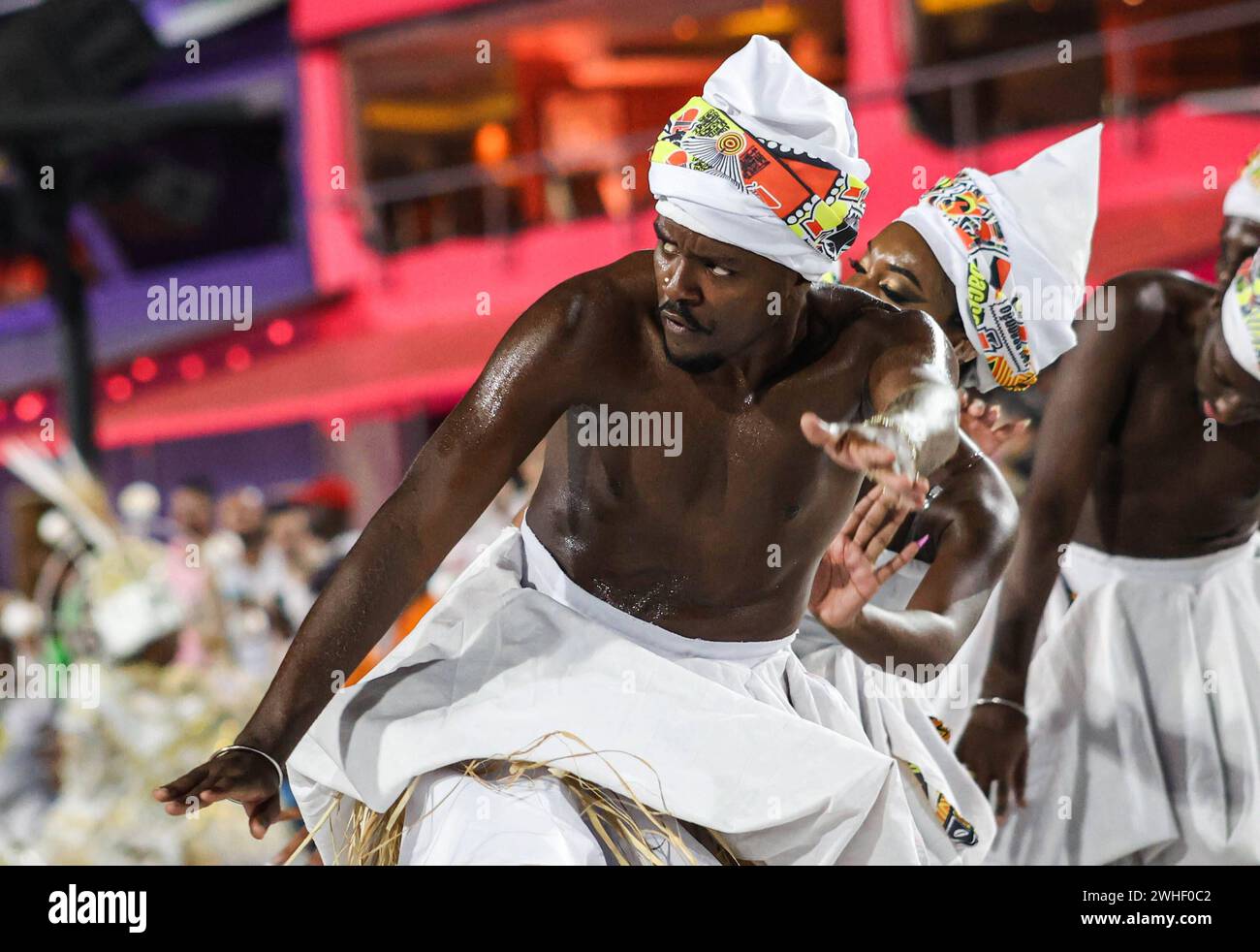 DESFILES SERIE OURO DO CARNAVAL DO RIO DE JANEIRO RIO DE JANEIRO RJ, 02/09/2023 - Carnival /Rio de Janeiro Gold Series Schools Parade - Uniao do Parque Acari apre la sfilata Gold Series questo venerdì sera, Sambodromo da Sapucai, a Rio de Janiero 09. IMAGO / Erbs Jr Rio de Janeiro Brasile Copyright: XErbsxJrx Foto Stock