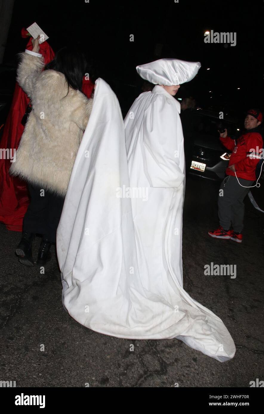 New York, New York, Stati Uniti. 9 febbraio 2024. Julia Fox a Willy Chavarria RTW autunno 2024 come parte della New York Ready to Wear Fashion Week il 9 febbraio 2024 a New York Credit: RW/Media Punch/Alamy Live News Foto Stock