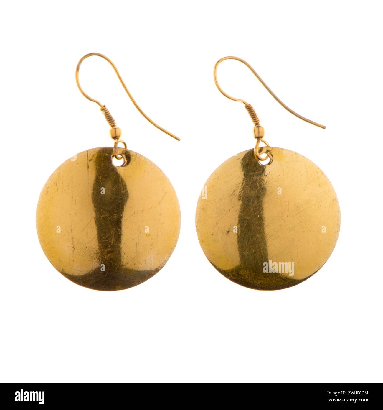 Orecchini tradizionali indiani Foto Stock