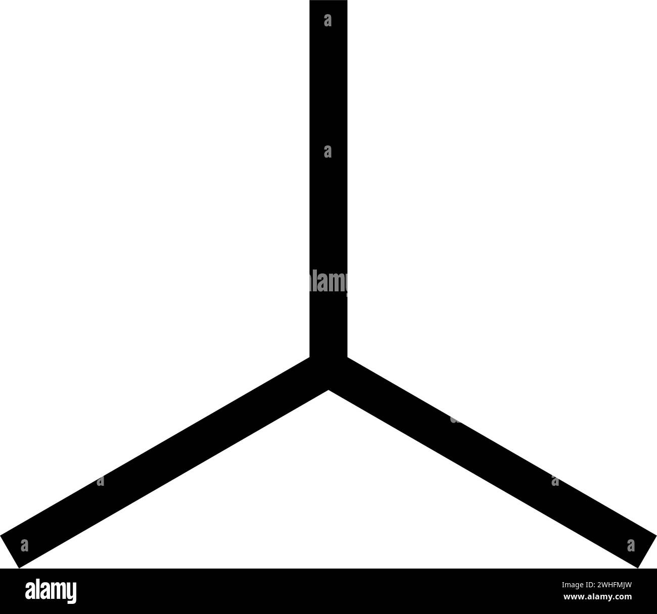 Spazio di modellazione per la misurazione del sistema di coordinate dell'asse 3D icona tridimensionale XYZ colore nero immagine vettoriale stile piatto semplice Illustrazione Vettoriale