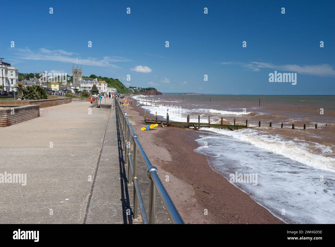 Città costiera di Teignmouth Devon Inghilterra Regno Unito Foto Stock