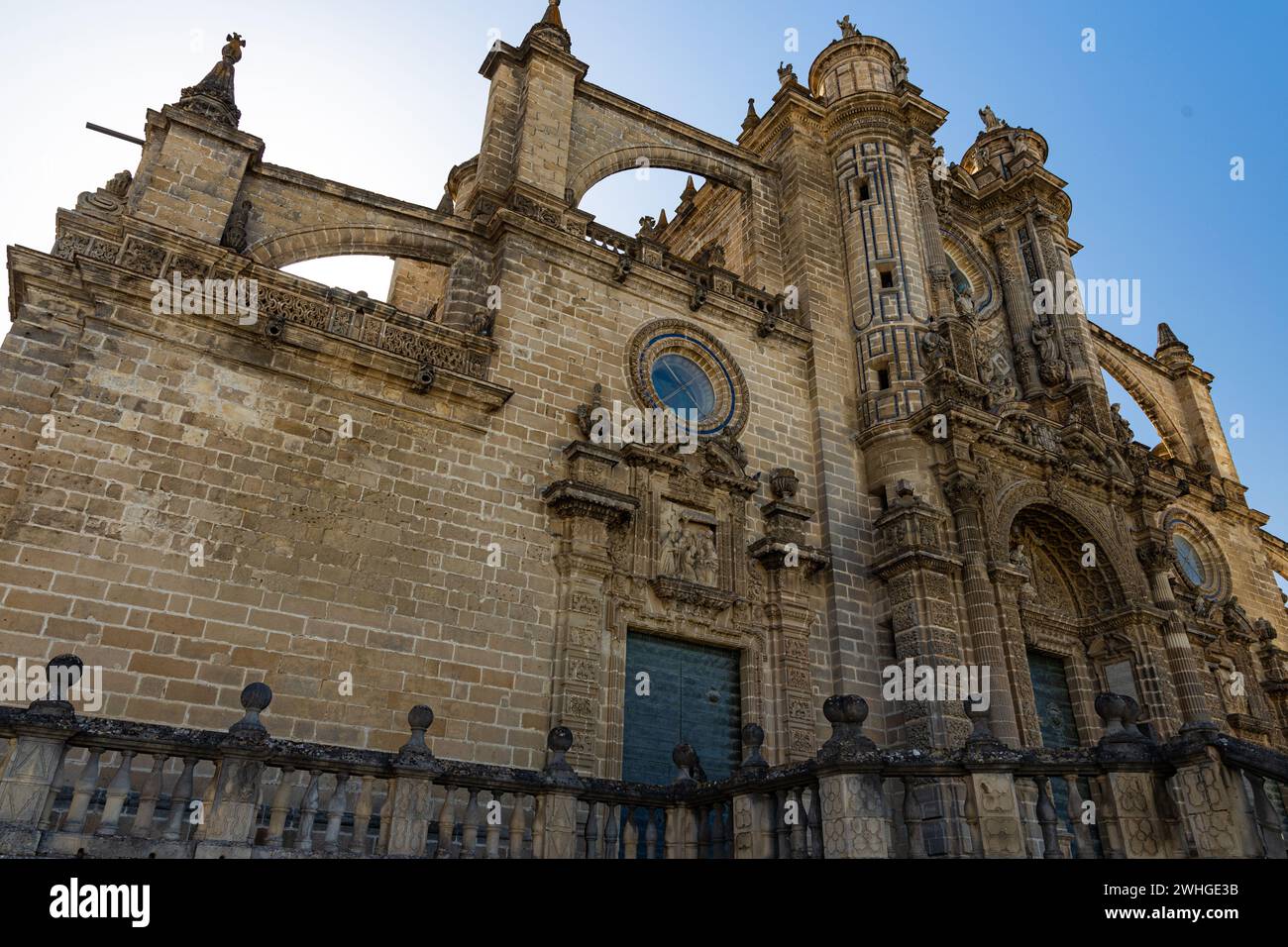 Cattedrale di Jerez de la Frontera in Andalusia Foto Stock