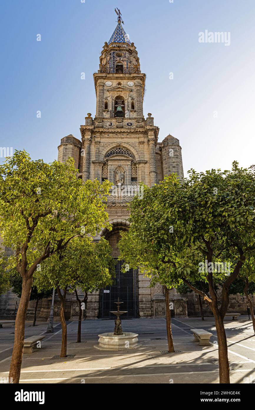 Chiesa di San Miguel a Jerez de la Frontera Foto Stock