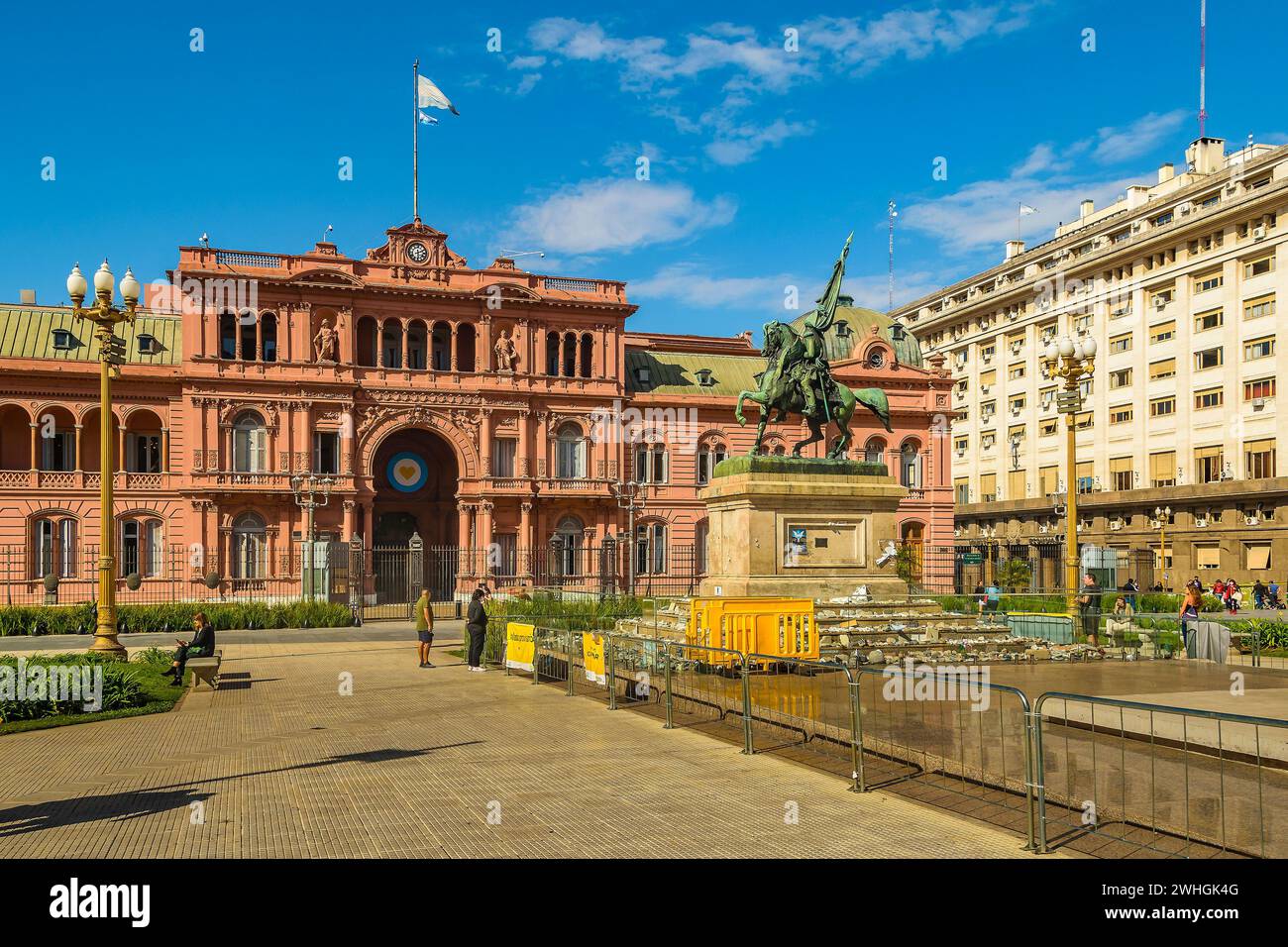 Mayo Square, buenos aires, argentina Foto Stock