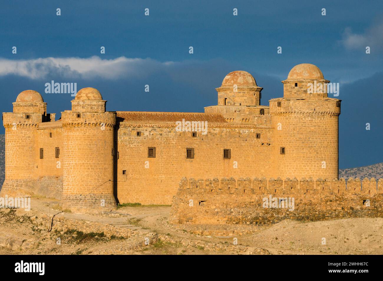Castillo de la Calahorra Foto Stock