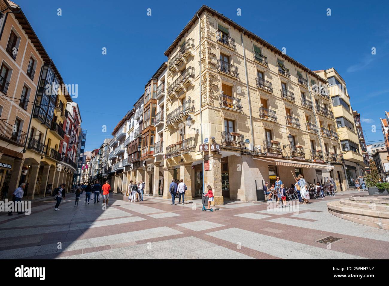 Plaza El Rosel Foto Stock