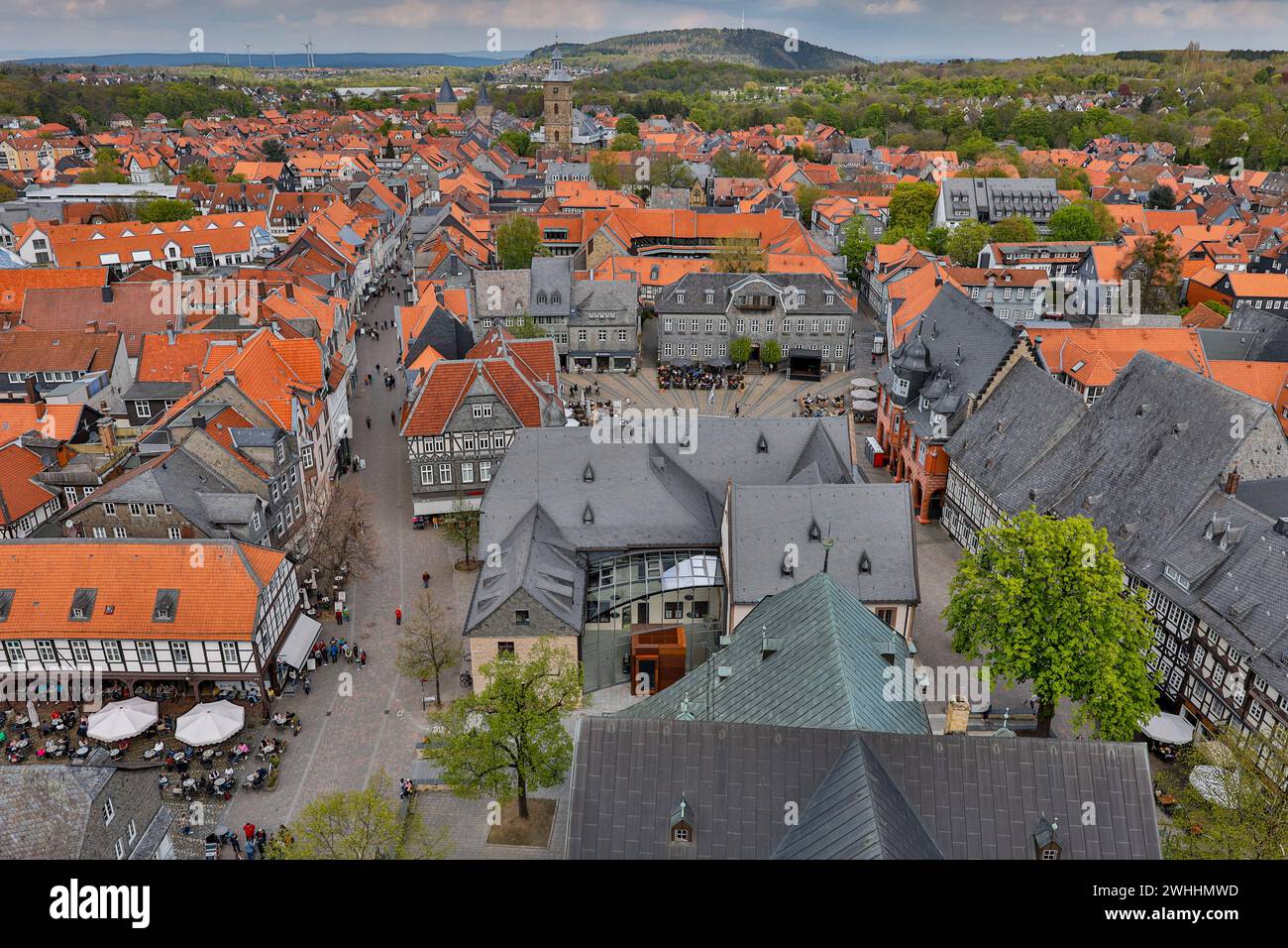 Immagini e impressioni di Goslar Harz Foto Stock