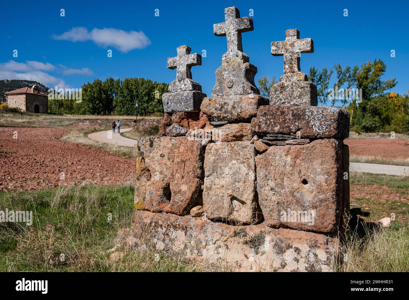 Incroci sulla strada Foto Stock