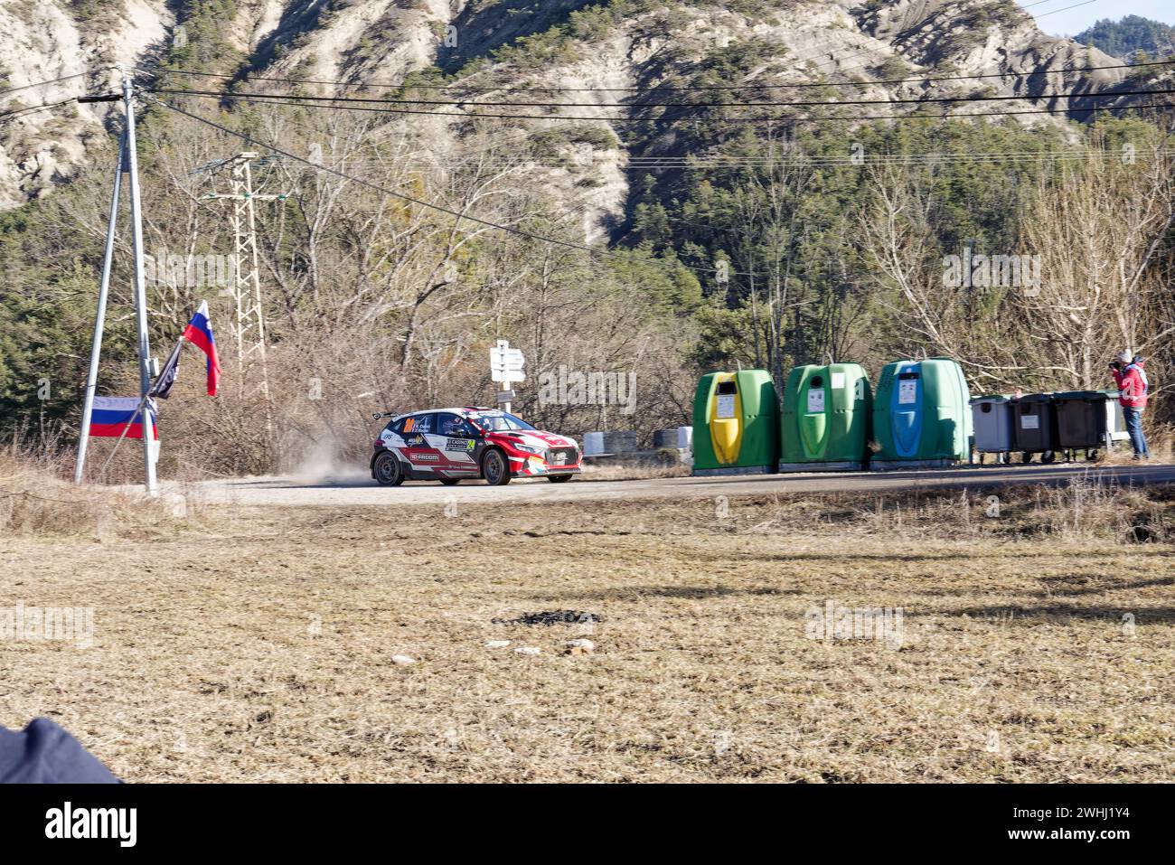 WRC Rally Monte Carlo 2024 Foto Stock