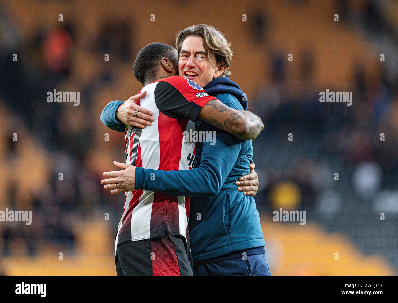 10 febbraio 2024; Molineux Stadium, Wolverhampton, West Midlands