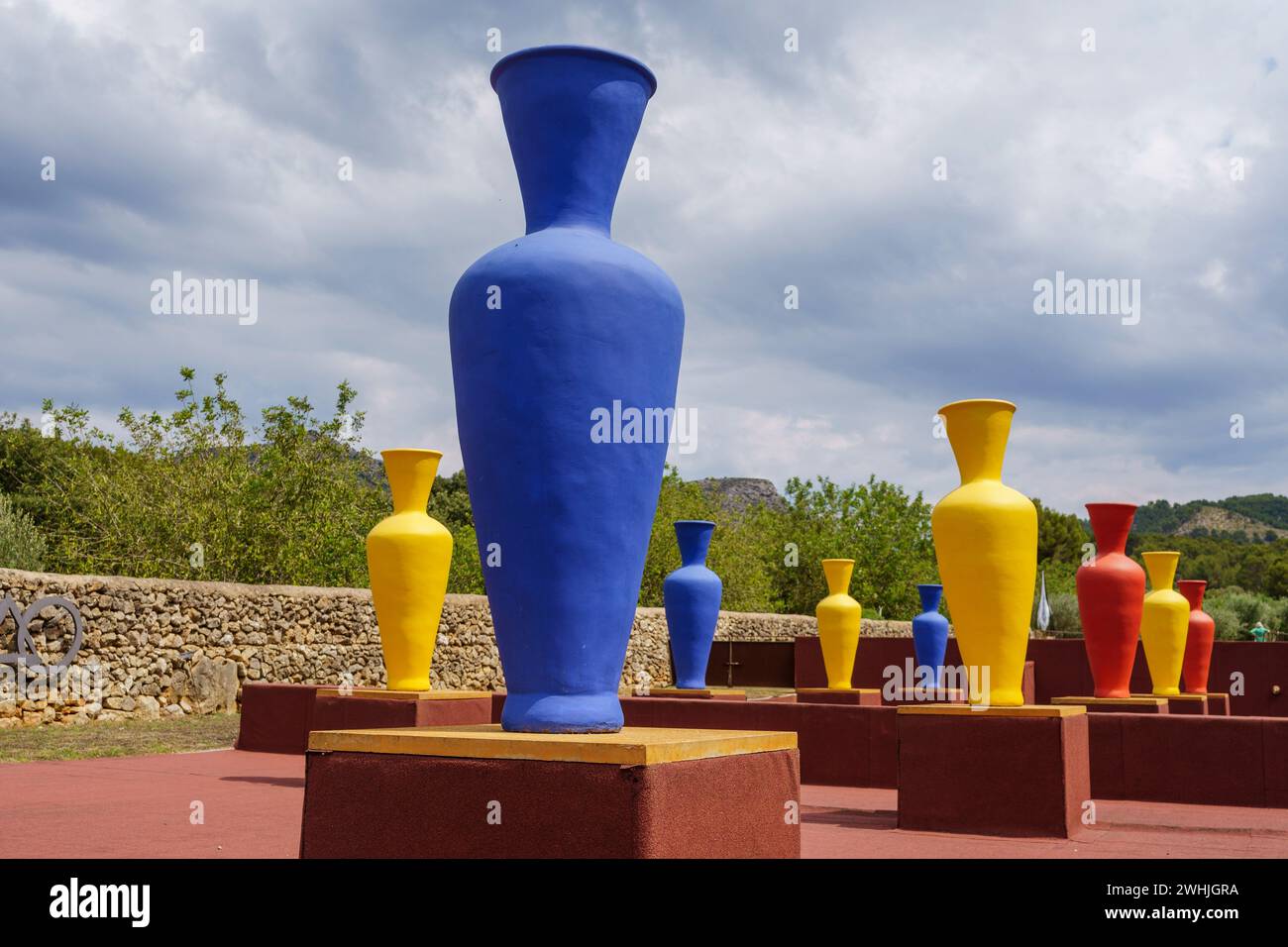 Museo sa bassa Blanca (msbb) omaggio a Majorelle Foto Stock