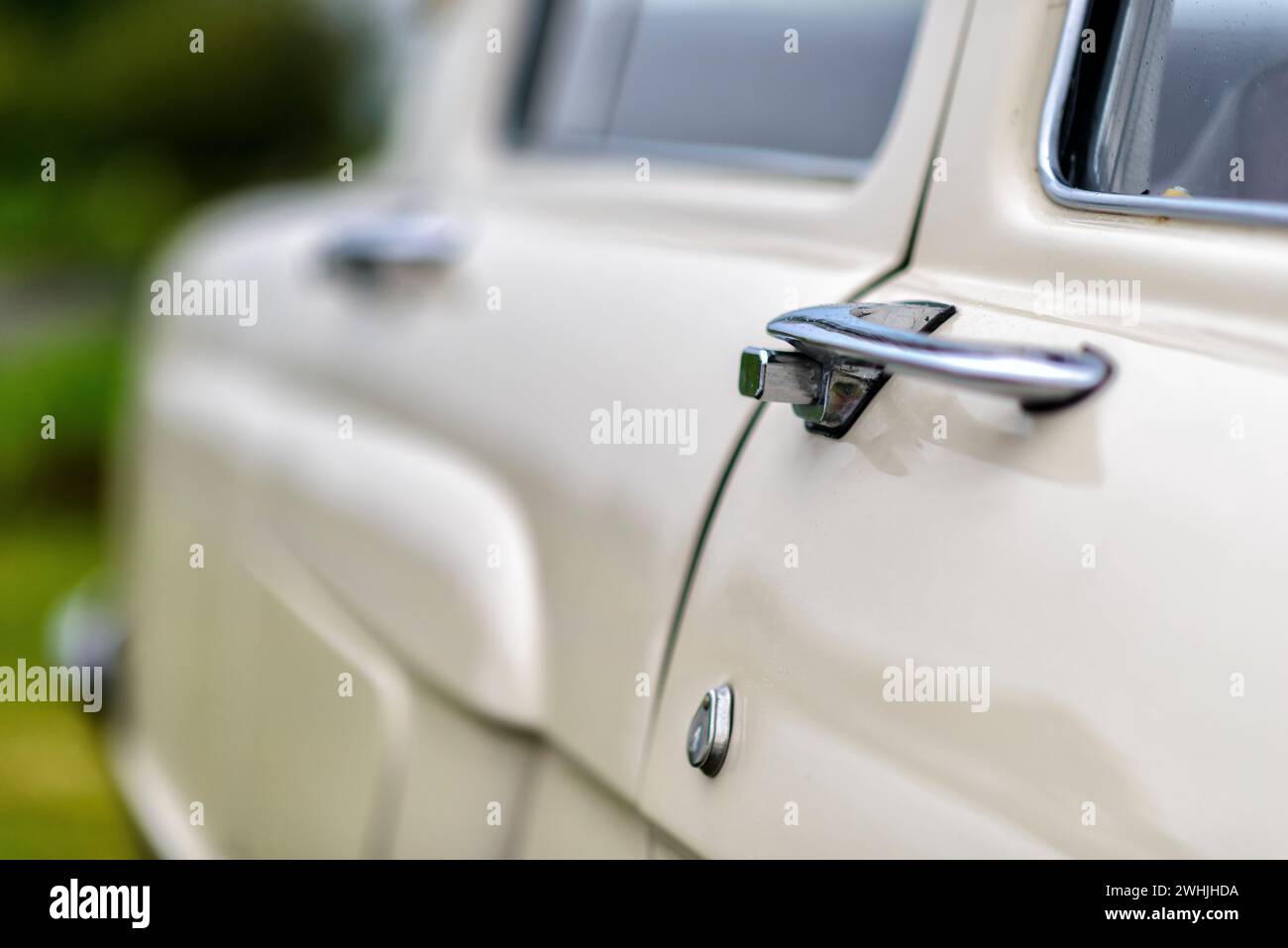 Auto classica in un museo Foto Stock