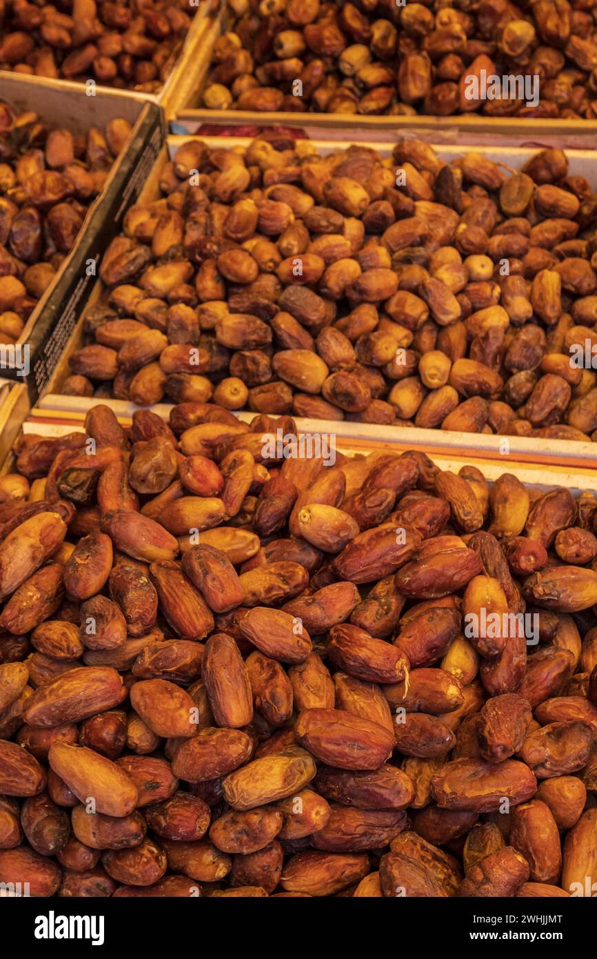 Date di vendita per piccole imprese Essaouira Foto Stock