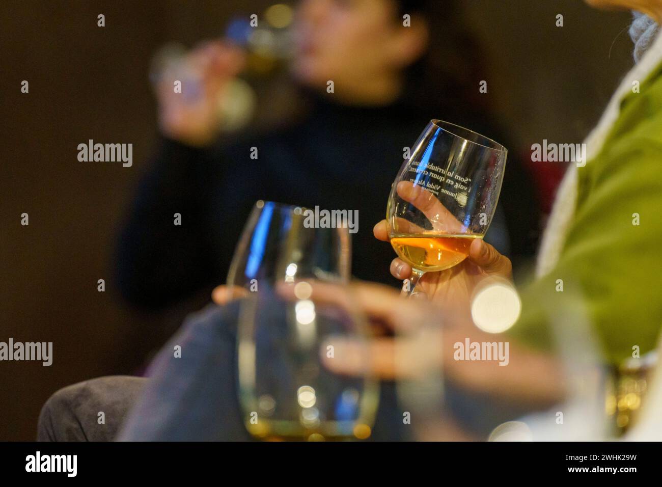 Poesia i vi Foto Stock