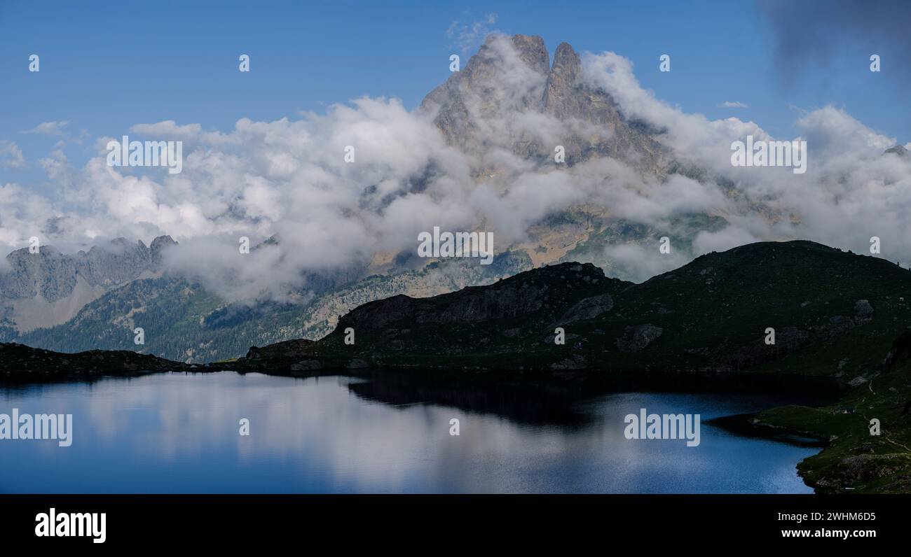 Picco Midi d'Ossau Foto Stock