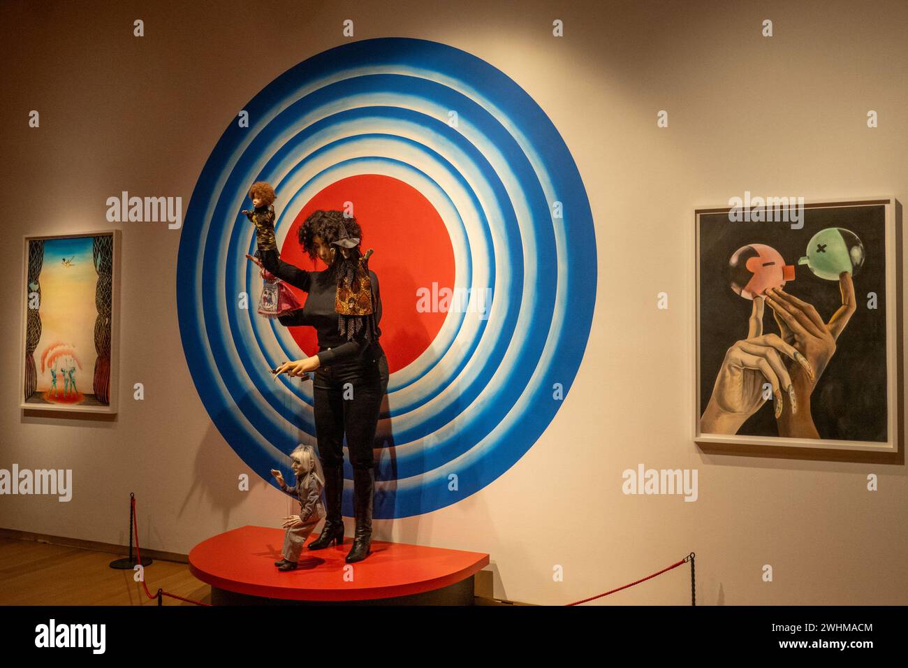 Museo delle arti e del design a Columbus Circle, New York Foto Stock