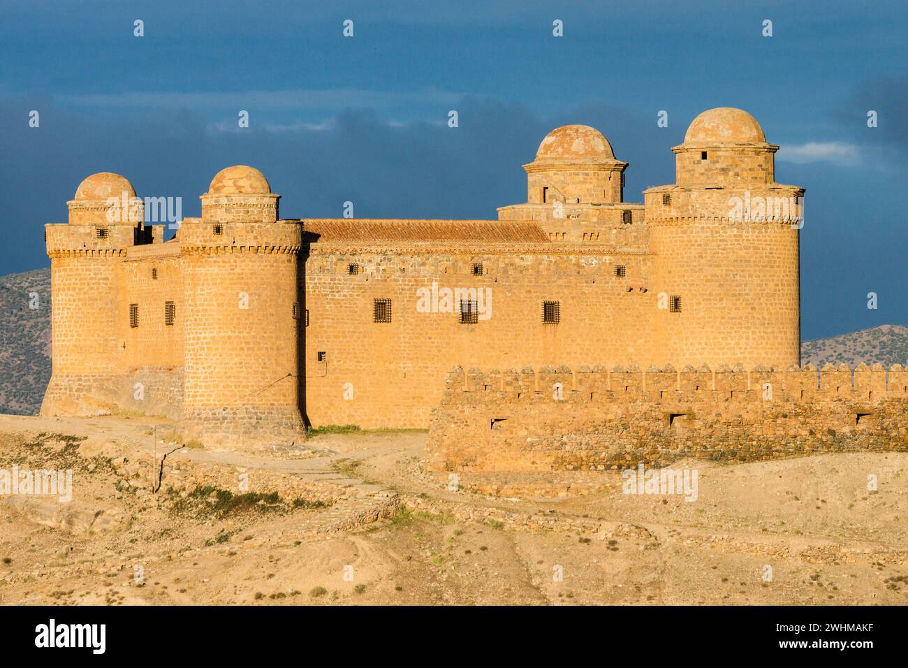 Castello di la Calahorra Foto Stock