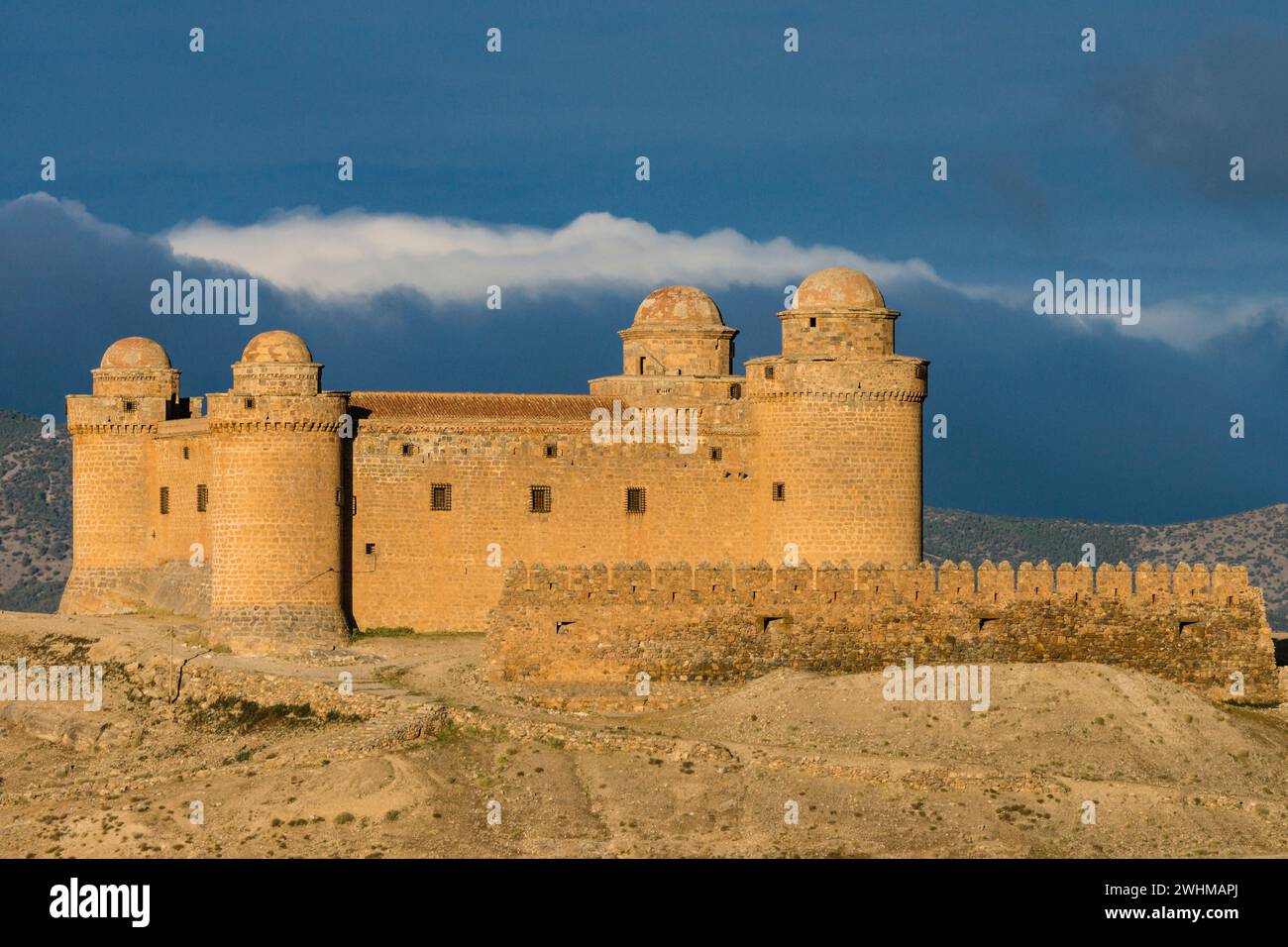 Castillo de la Calahorra Foto Stock