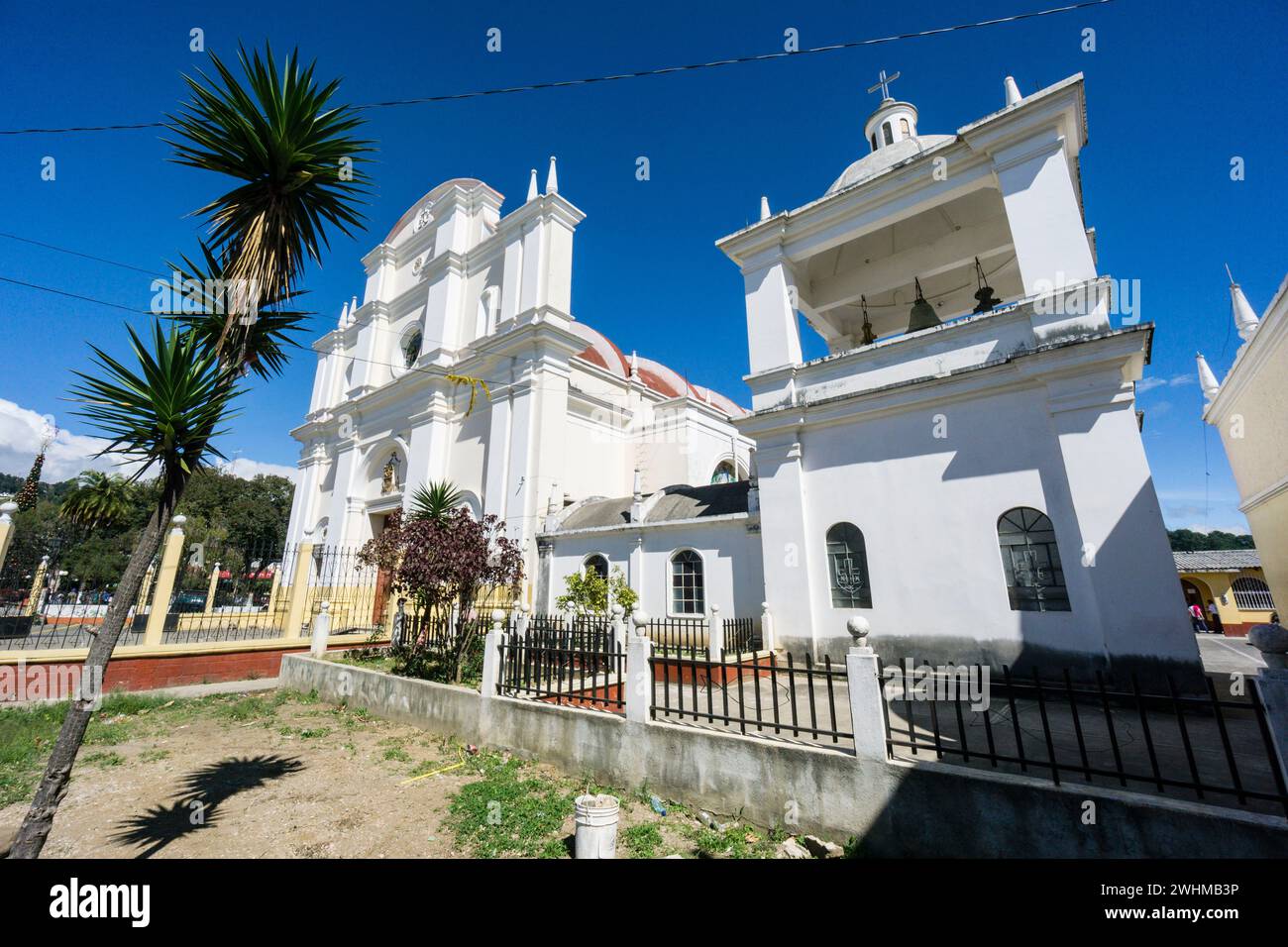 Catedral de Nuestra SeÃ±ora de la AsunciÃ³n de SololÃ¡ Foto Stock