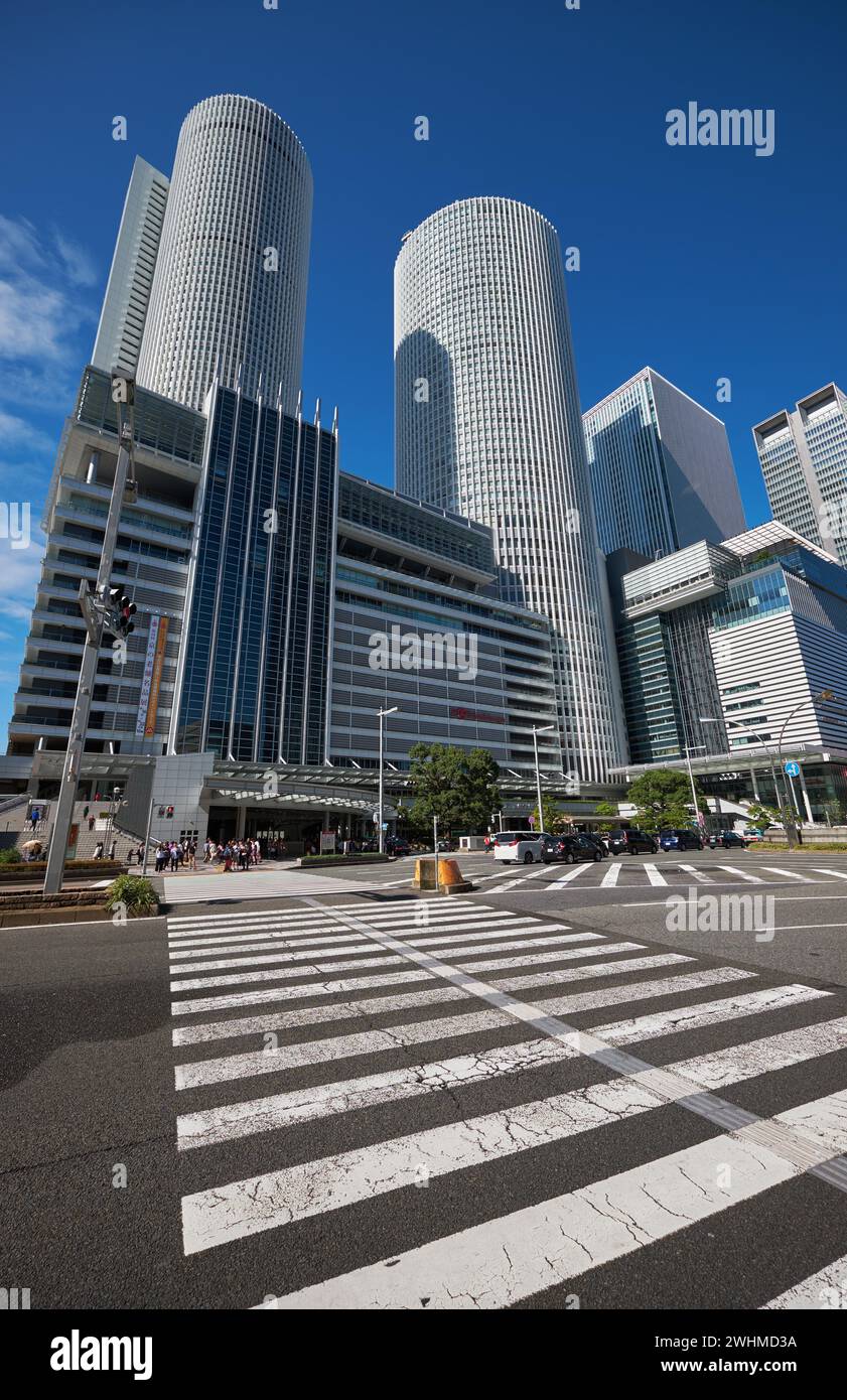 La stazione di Nagoya è una delle più grandi stazioni ferroviarie del mondo. Nagoya. Giappone Foto Stock