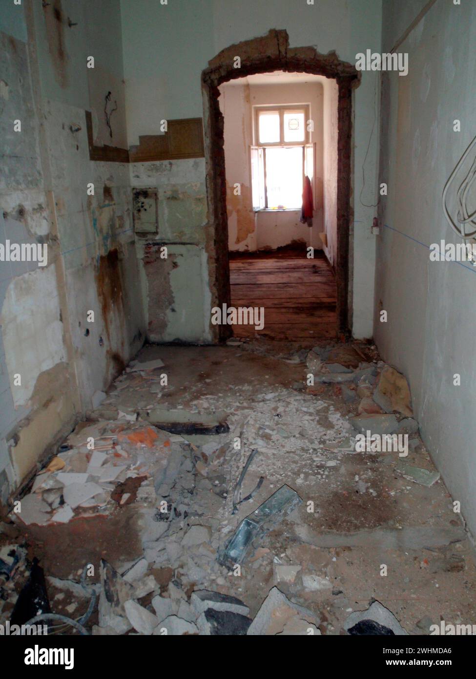 Rivitalizzazione degli interni di un edificio Foto Stock