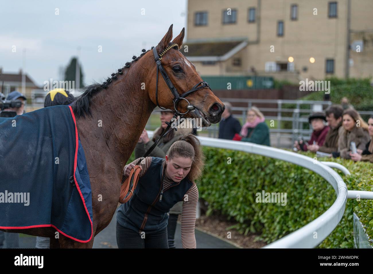 Quarta gara a Wincanton, 2 marzo 2022 Foto Stock