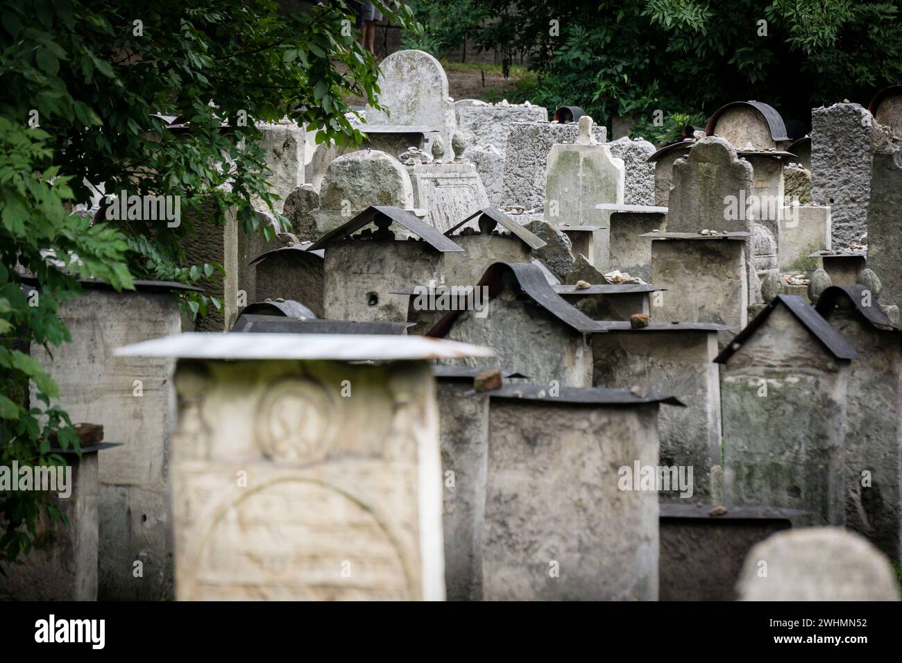 Cementerio Remuh Foto Stock