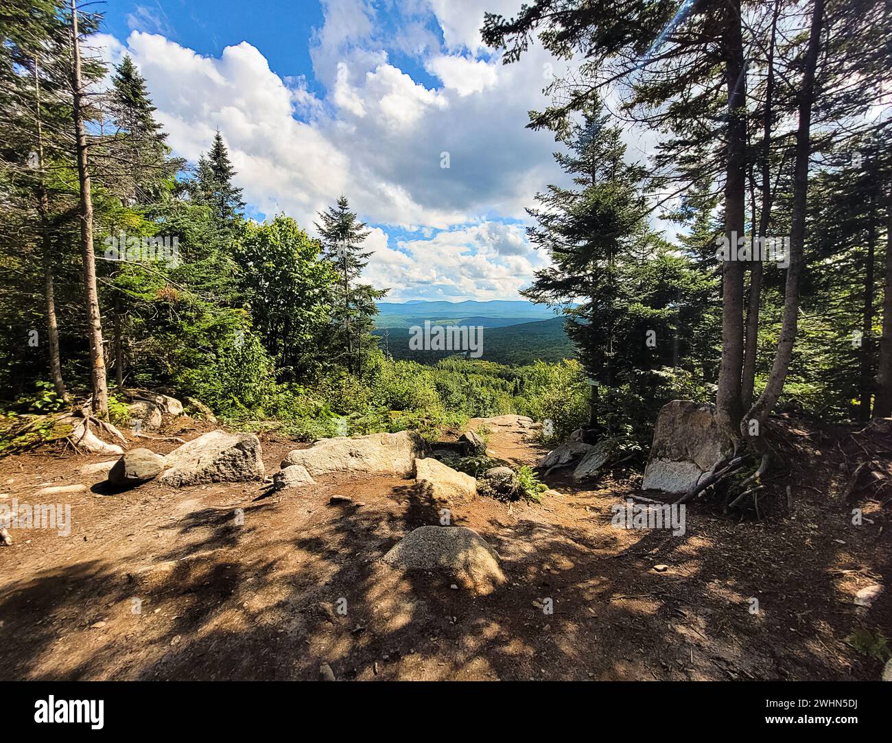 Immagine di una scena di montagna Foto Stock