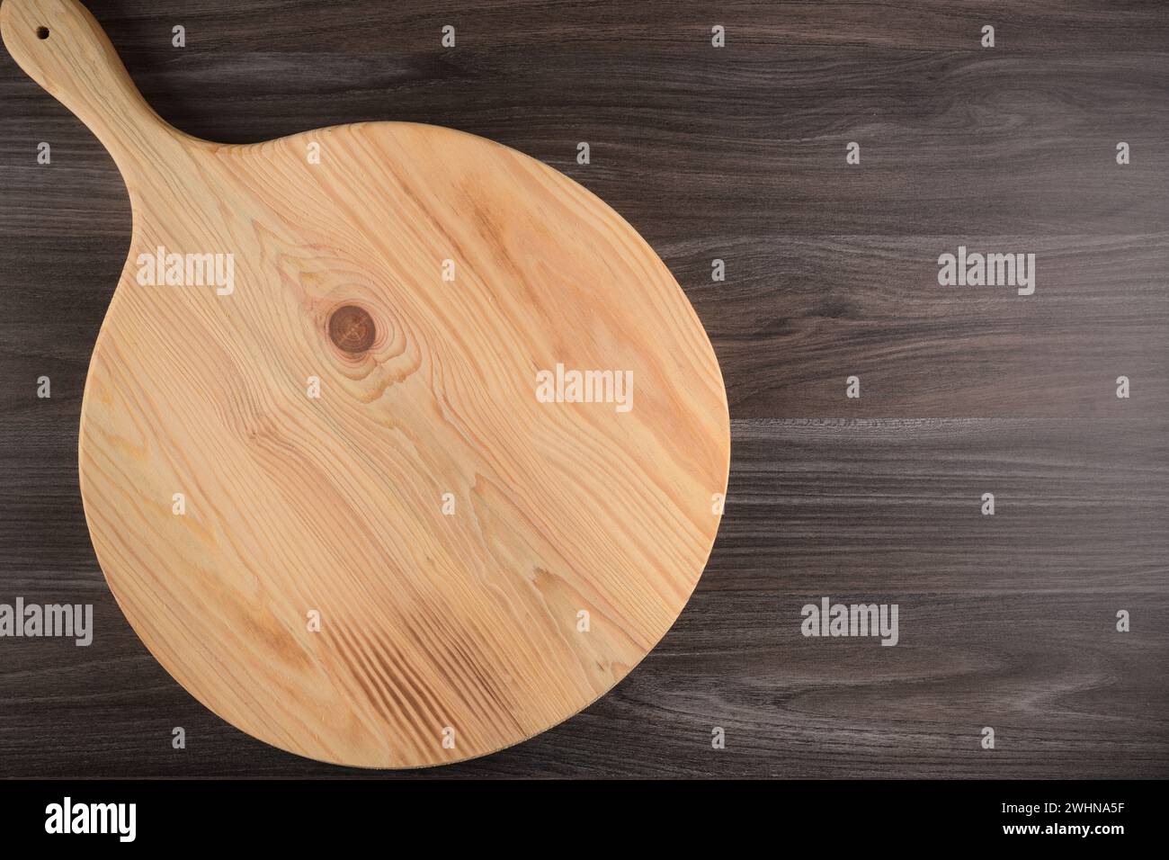 Tagliere di legno Foto Stock