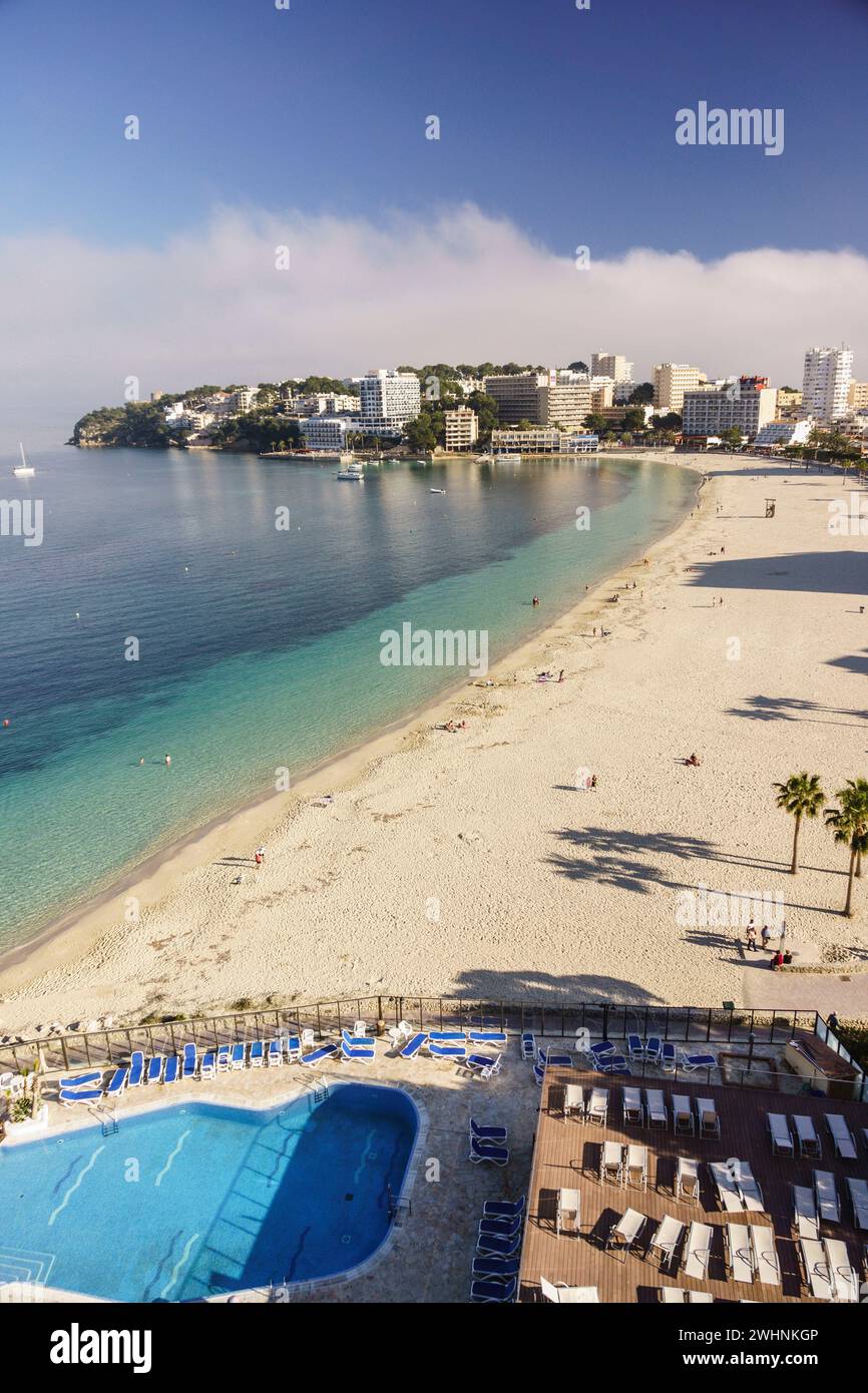 Playa de Son Maties Foto Stock